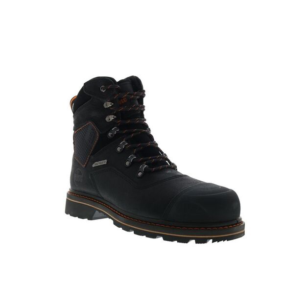 Hoss Mens Range Black Boots (NWT) - Picture 2 of 7